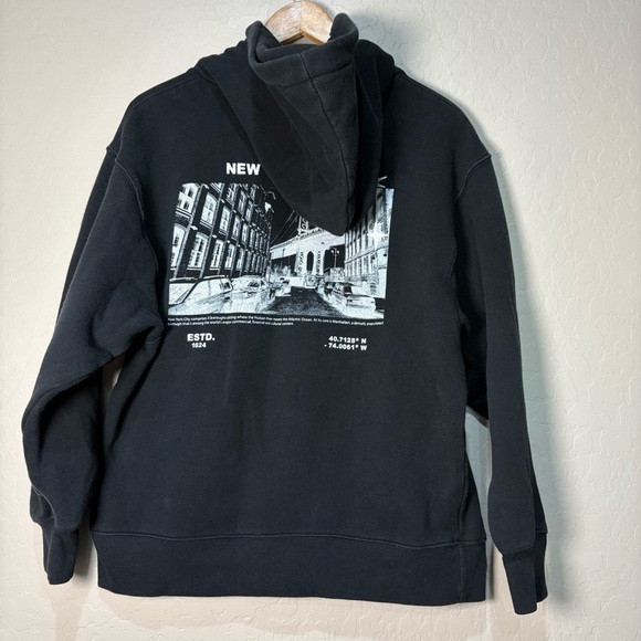 wild fable Other - Black Graphic Hoodie NY New York City
